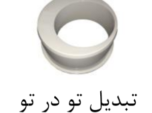قیمت تبدیل تو در تو upvc سایز mm 110*200[صبا اصفهان]