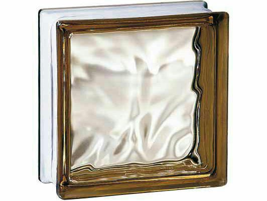 قیمت بلوک شیشه ای GoldOutLine 19*19*8[بینا]