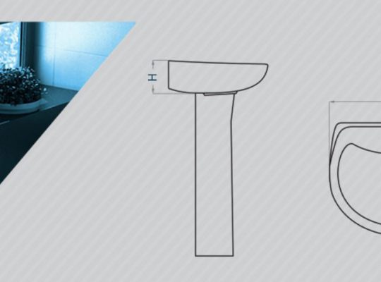 قیمت روشویی آیسان ۵۰ درجه یک گلسار[کمراد]