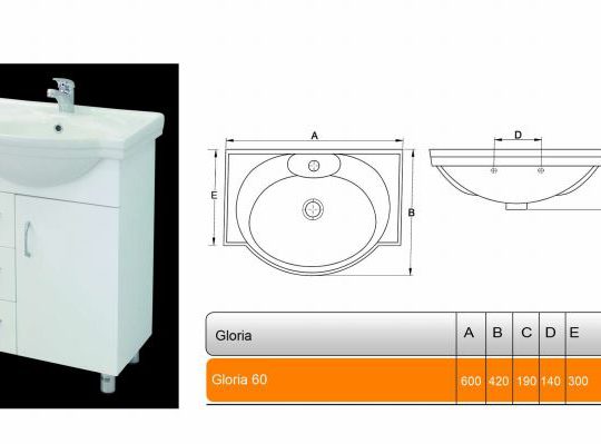 قیمت رو کابینتی گلوریا درجه یک چینی رز[کمراد]