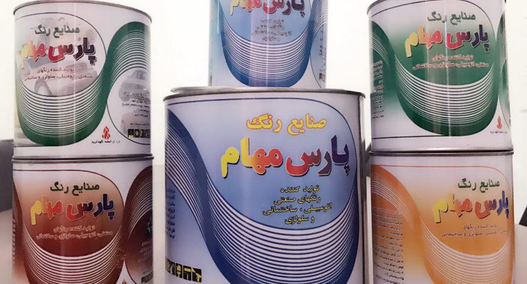 قیمت رنگ طوسی سیر براق ساختمانی[پارس مهام]