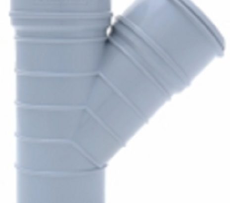 قیمت سه راه ۴۵ درجه UPVC سایلنت ۶۳mm[یاس]