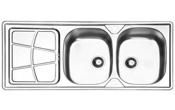 قیمت سینک ظرفشویی توکار مدل ۴۰۳۰[ایلیا استیل]