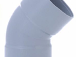 قیمت زانو ۴۵ درجه UPVC دوسرکوپله ۶۳mm[یاس]