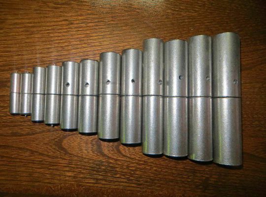 قیمت لولای درب ۱۰ mm دو پارچه صیقلی[مهتاب]