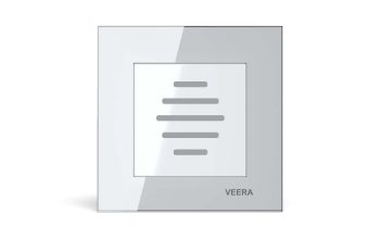 قیمت کلید زنگ ملودی مدل کریستال سفید VEERA
