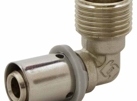 قیمت زانو رو پیچ پرسی ۵ لایه سایز mm16*1.2[بی تی اس]
