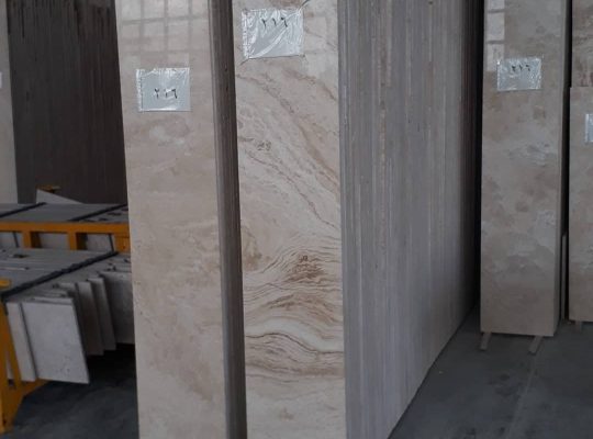 قیمت سنگ تراورتن کرم و رنگی[حایر]