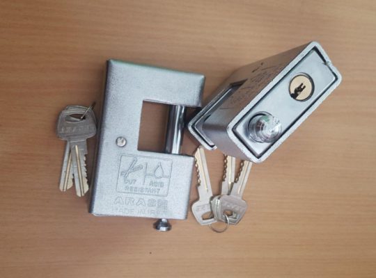 قیمت قفل کتابی روکشدار سایز ۱۰۰ برندآرش[برلیان]
