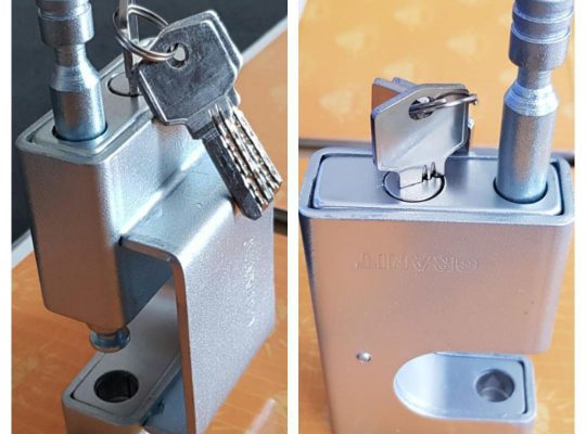 قیمت قفل کتابی حفاظ دار روکشدار برندGRANIT[برلیان]