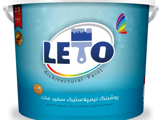 قیمت رنگ نیم پلاستیک LETO[رادین]