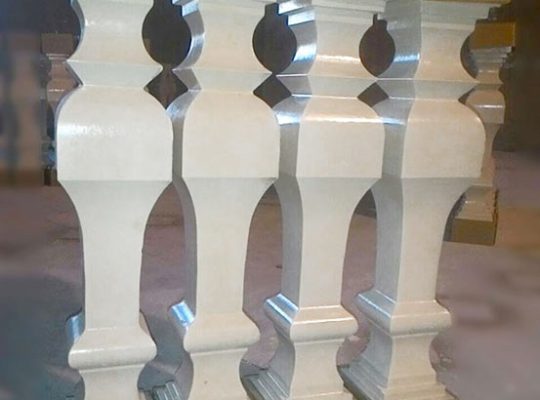 قیمت نرده سنگی سوراهی محسن[بتن پایا]