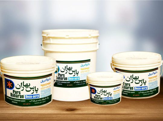 قیمت رنگ روغنی براق سفید پارس بهاران[رادین]