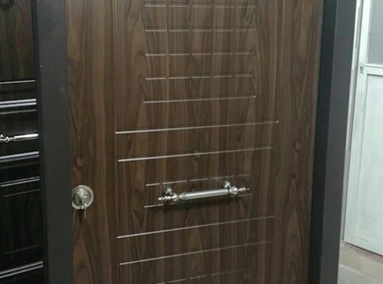 قیمت درب ضد سرقتCNC شده روکش PVC تک قفل[لیان]