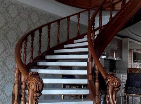 قیمت پله دوبلکس چوبی[آذر استپ]