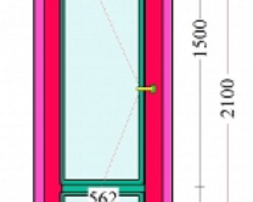 قیمت درب دوجداره UPVC ویستابست[آریس]