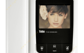 قیمت آیفون تصویری “۴ حافظه مدل TVD-1090M200[تابا]