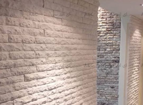 قیمت دیوارپوش طرح سنگ آنتیک[ای اند سی]