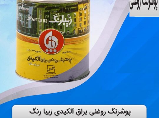 قیمت رنگ روغنی براق آلکیدی زیبا[رادین]