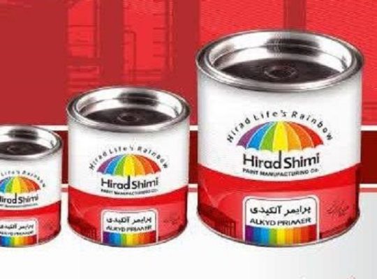 قیمت ضد زنگ اخرایی ،طوسی هیراد شیمی[رادین]