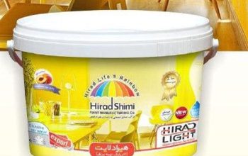 قیمت رنگ اکریلیک لایت هیراد شیمی[رادین]