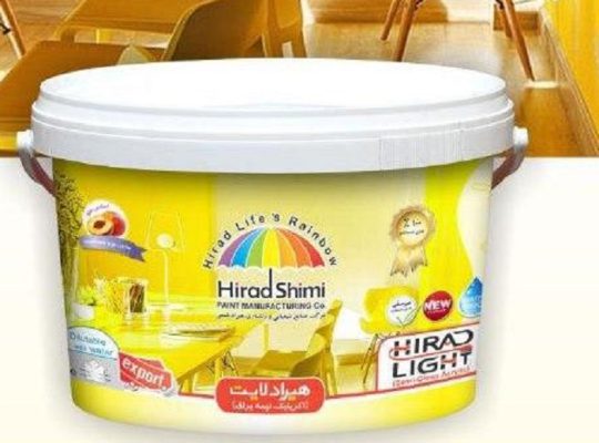 قیمت رنگ اکریلیک لایت هیراد شیمی[رادین]