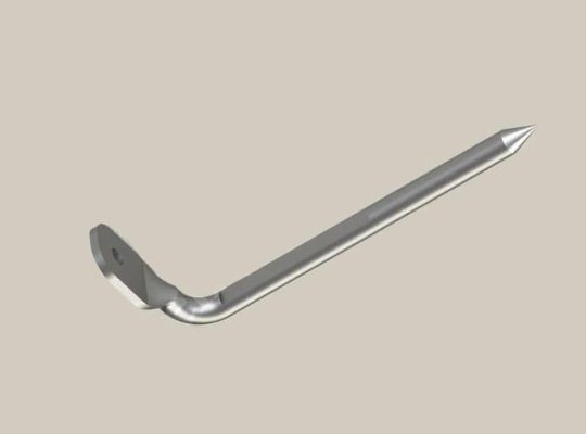 قیمت میخ معکوس سوراخ دار قطر ۶mm طول ۵ سانت[بهران انرژی]
