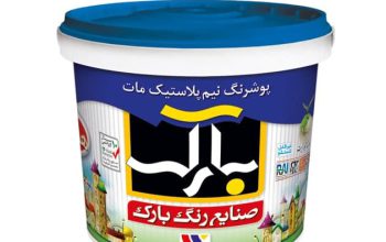 قیمت رنگ نیم پلاستیک سوپر هافلوکس[رادین]