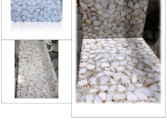 قیمت موزاییک گرانیتی ۴۰*۴۰طرح برفی[مدرن]