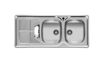 قیمت سینک ظرفشویی توکار کد sp-161 اخوان