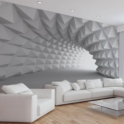 قیمت کاغذ دیواری سه بعدی مدرن طرح تونل کد ۱۲۰۷