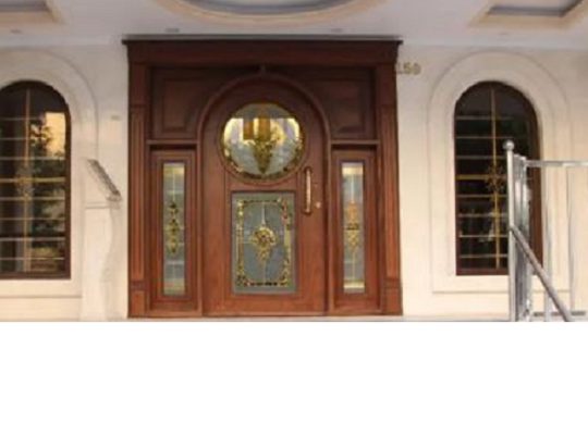 قیمت درب وردی لابی گردویی[ نوین کابین]