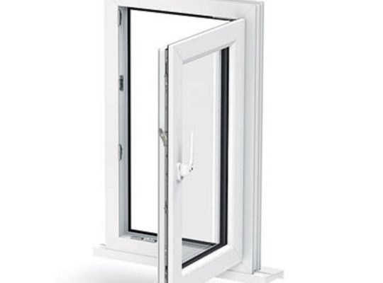 قیمت پنجره UPVC لولایی تک حالته[آلوین پنجره]