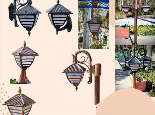 قیمت چراغ باغی ABS مدل آبشار[الین]