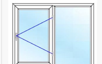 قیمت پنجره دوجداره UPVC تک حالته ۲ لنگه[کویر عایق]