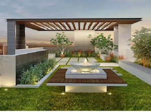 هزینه اجرای روف گاردن گسترده[پالیزبام]