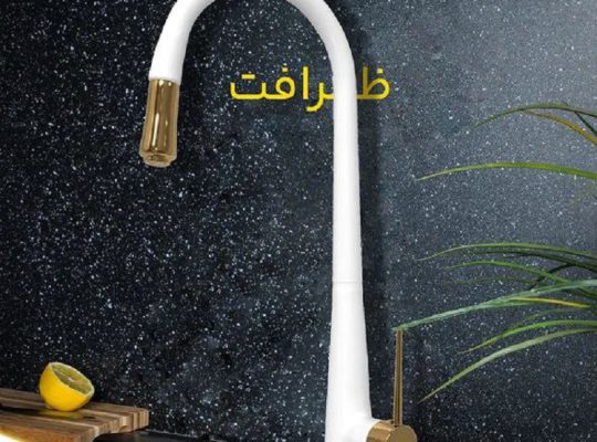 قیمت شیر شاوری فوکا سفید طلایی[مون]