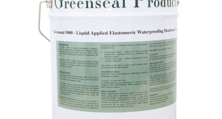 قیمت GreenSeal 5000 آب‌بند قیر سرده[سدآب]