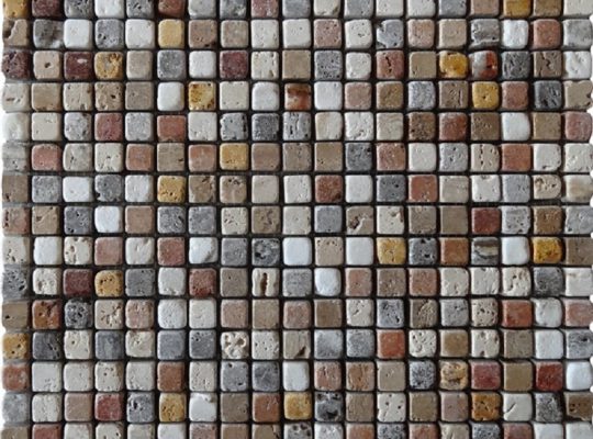قیمت موزاییک تراورتن آنتیک مخلوط[مرمرین سنگ کسری]