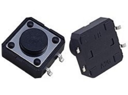 قیمت سوئیچ ۱۲x12x5 SMD مشکی[داتام]