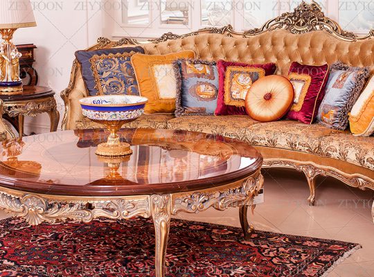 قیمت مبل کلاسیک راحتی[زیتون]