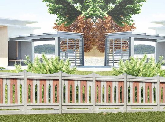قیمت مدل نیمه نرده ای دیوار پازلی[مبین تک بتن نما]