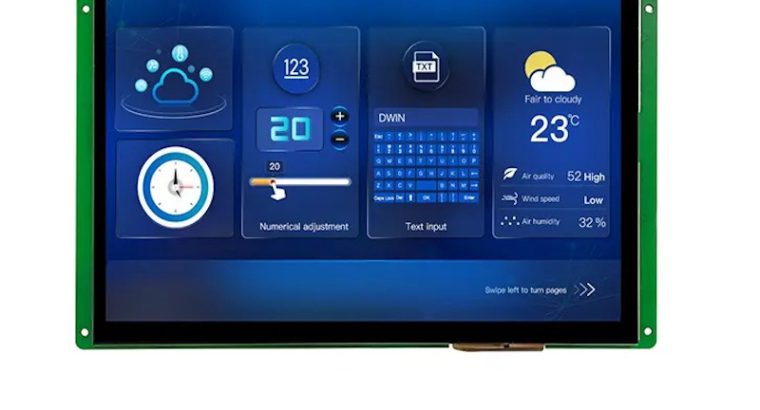 قیمت صفحه نمایش ۱۰٫۱ اینچی تاچ مقاومتی [دوین]